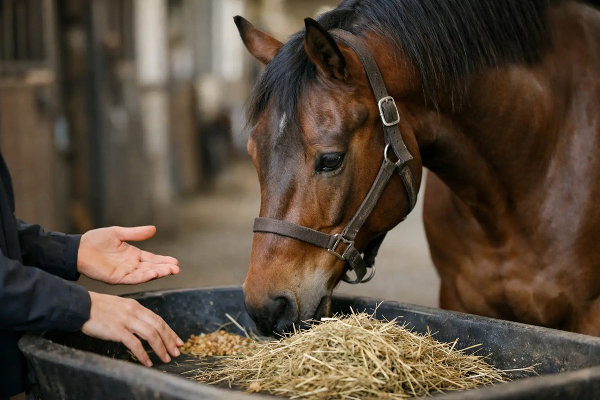 Apetito bajo en caballos: qué mirar primero