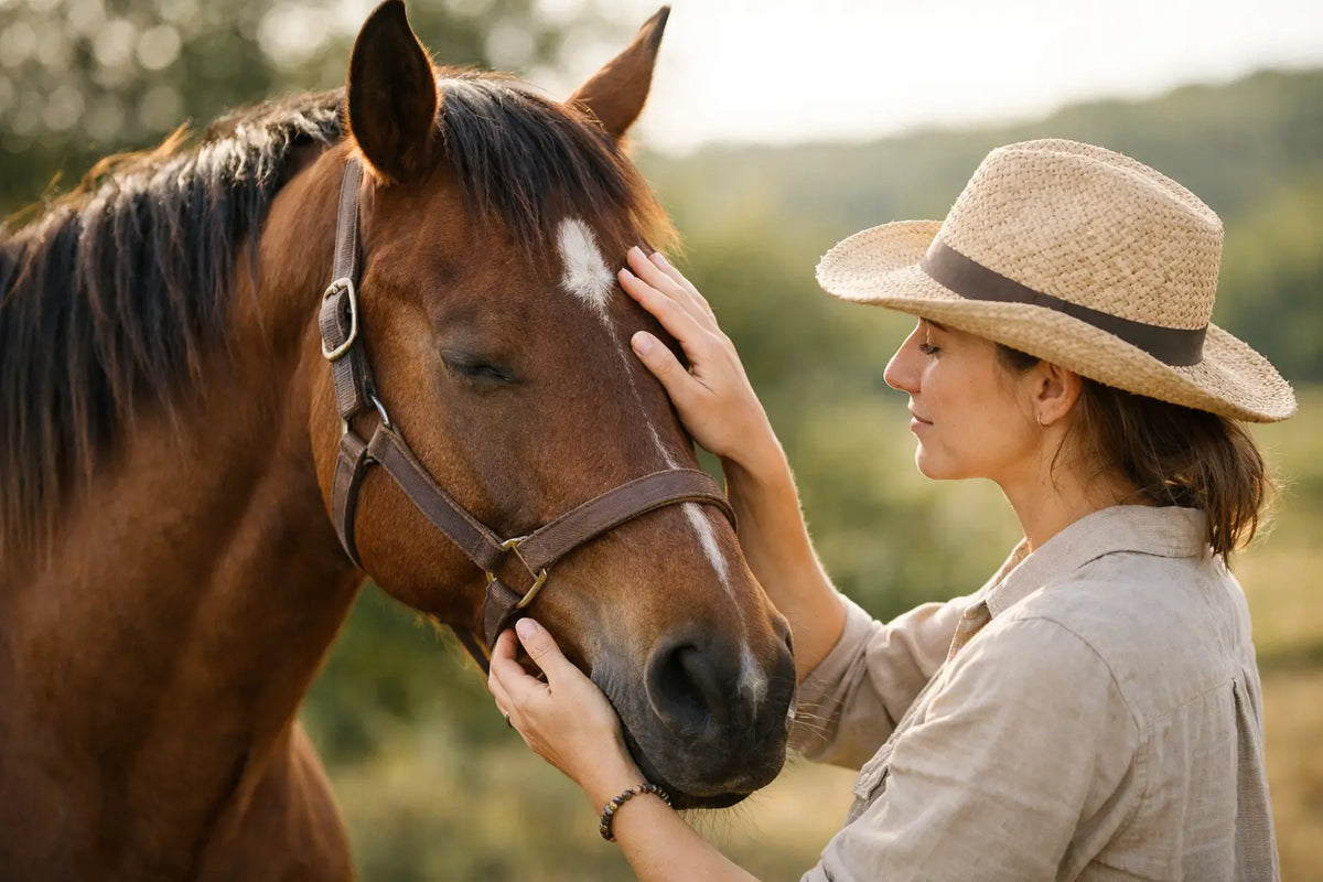 Cómo calmar un caballo de forma natural