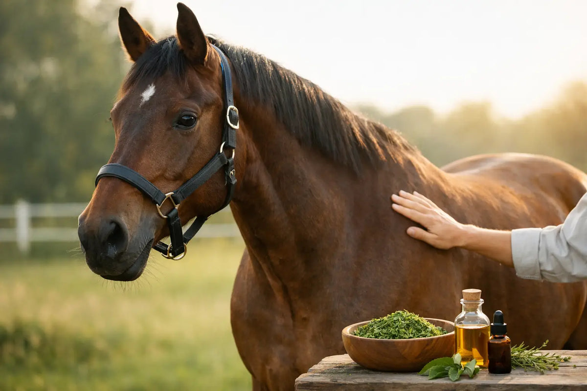 Guía de apoyo hepático equino para tu caballo