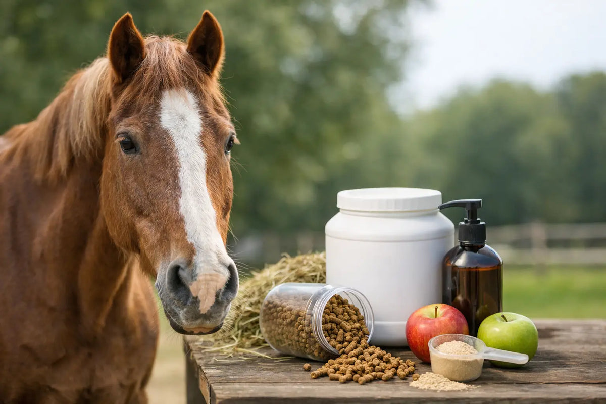 Mejores productos para caballos senior