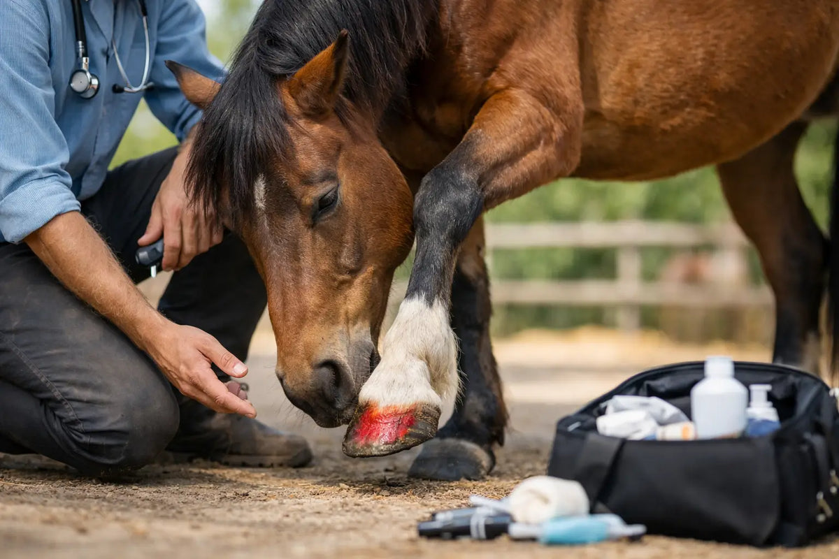 Laminitis en caballo: señales y cuidados urgentes