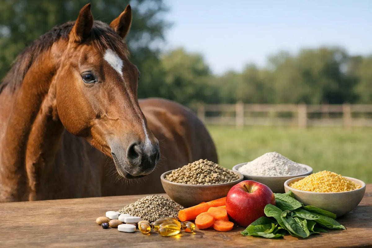 Qué vitaminas o minerales necesita tu caballo