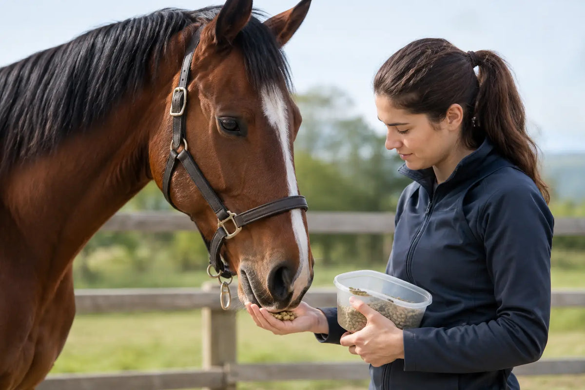 Cómo adaptar un suplemento para tu caballo