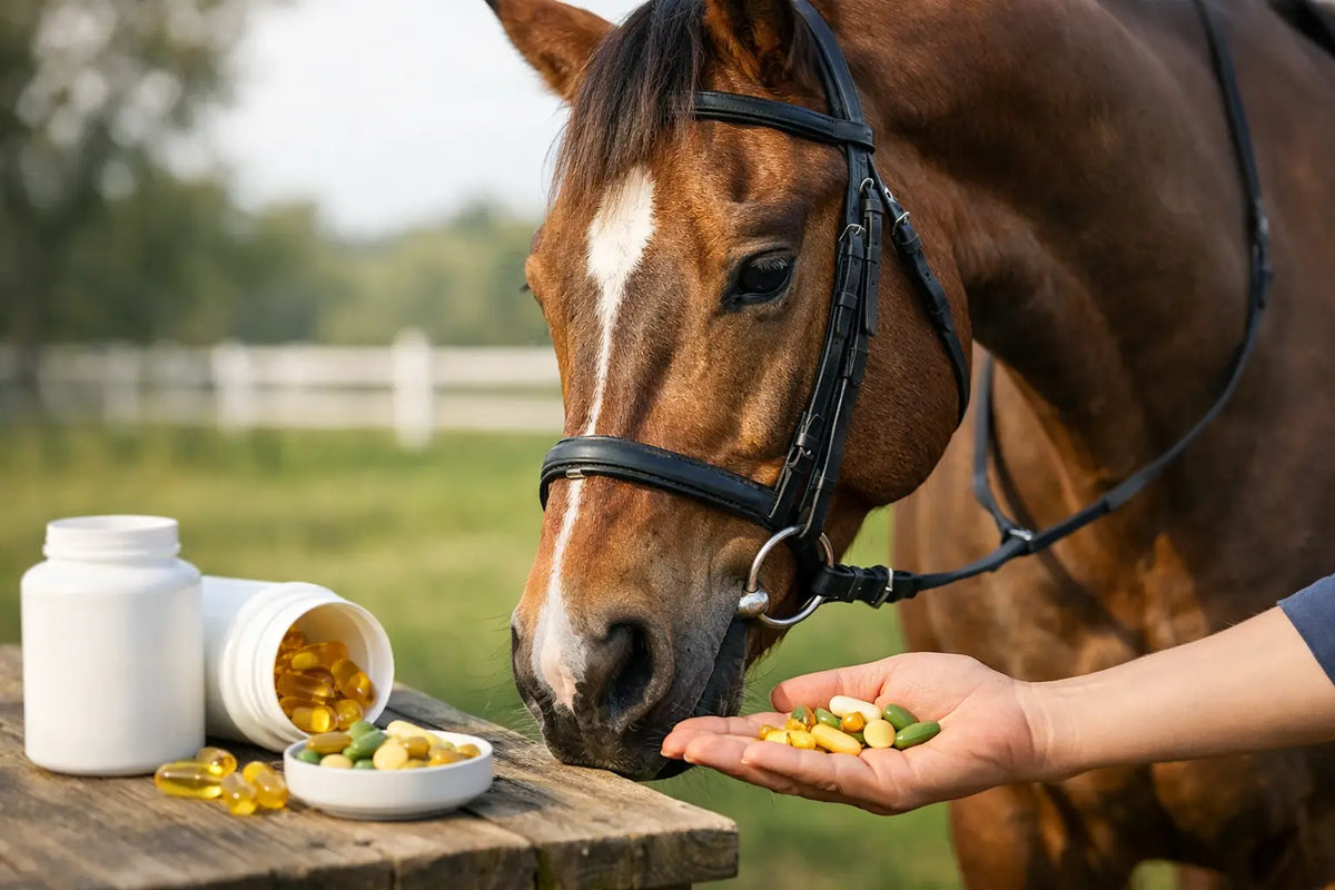 Qué vitaminas necesita un caballo de verdad