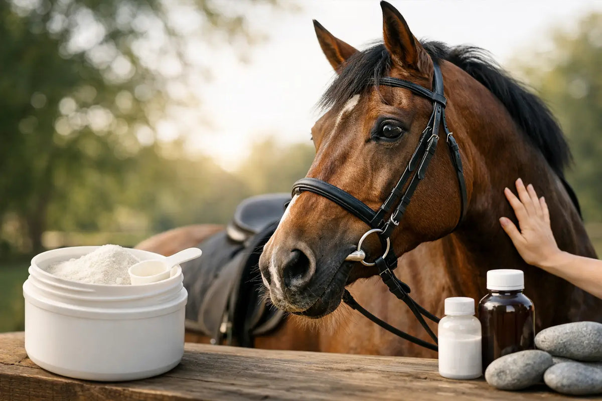 Magnesio para caballos nerviosos: cuándo ayuda