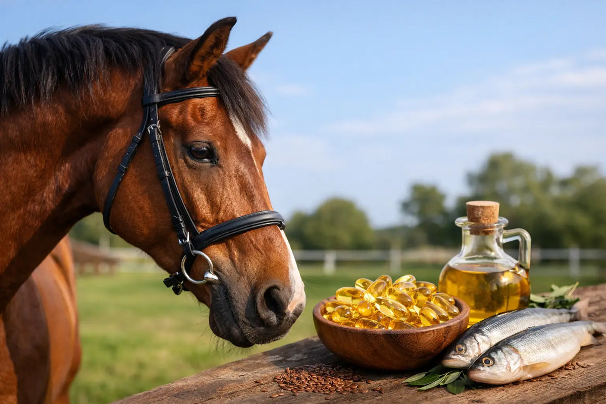 Omega 3 para caballos y cuándo aportarlo