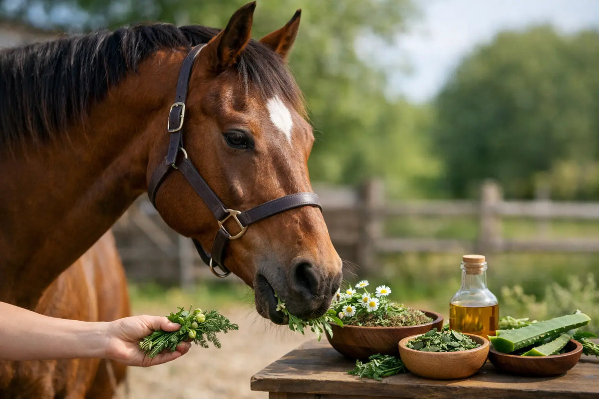 Remedios naturales para úlceras en caballos