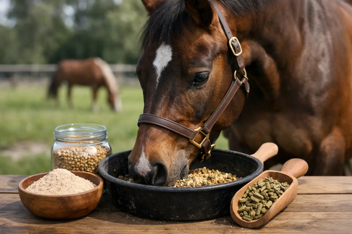 Probióticos o prebióticos para tu caballo