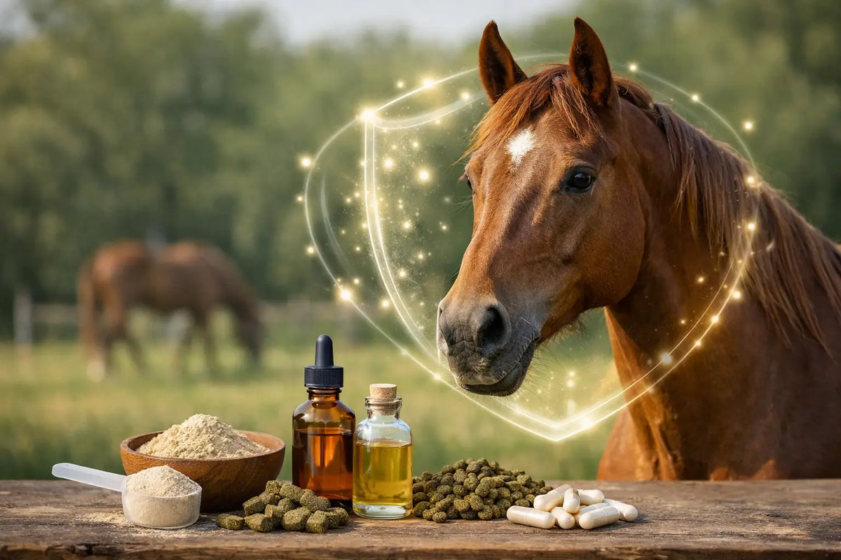 Suplementos para defensas en caballos